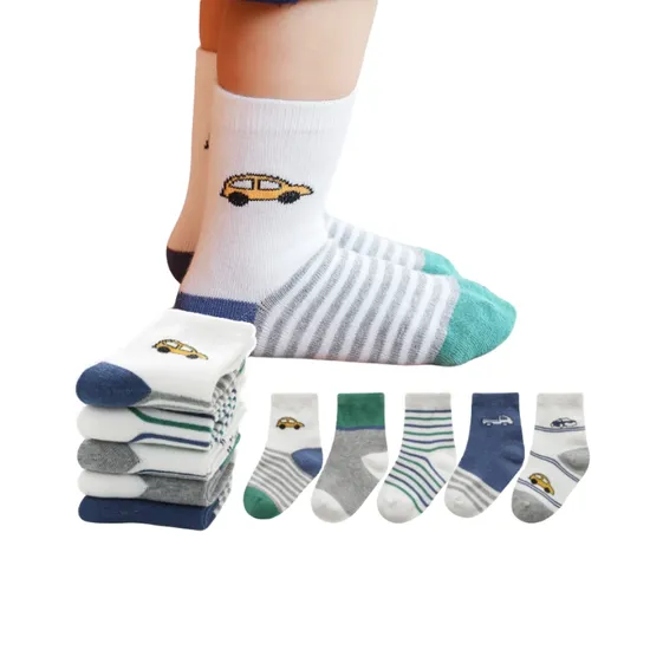 Anti Bacterial Breathable Skin Friendly Babies Fashion Lovely Cute Cotton Ankle Crew Soft Little Sock