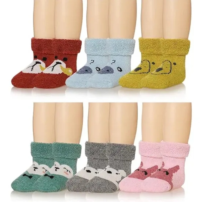 Baby Designer Kids Grip High Quality Sport Custom Logo Packaging Wholesale Crew Athletic Design Winter Socks