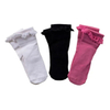 % Viscose From Bamboo +% Spandex Baby Sock with Lace