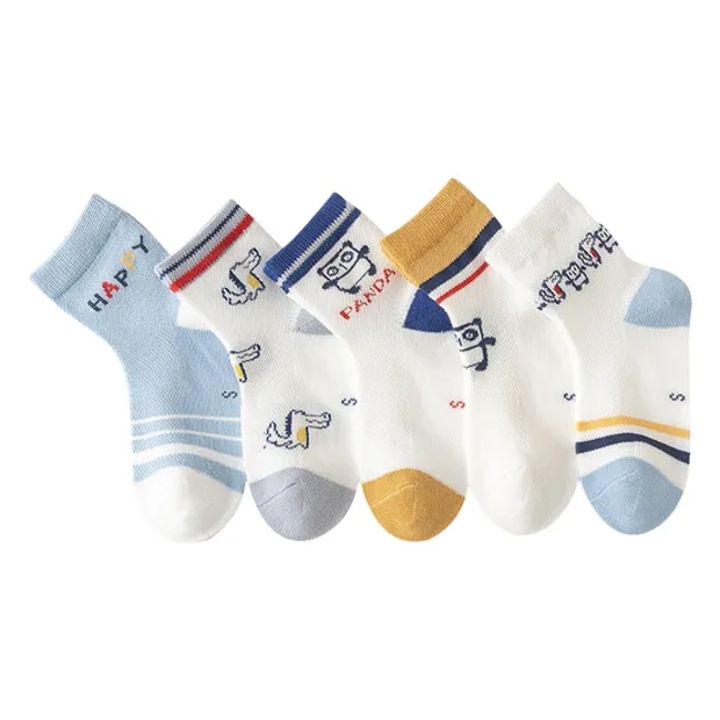 pisc/Set Hot Sale Children′s Socks Wholesale Spring Baby Socks Cotton Cute
