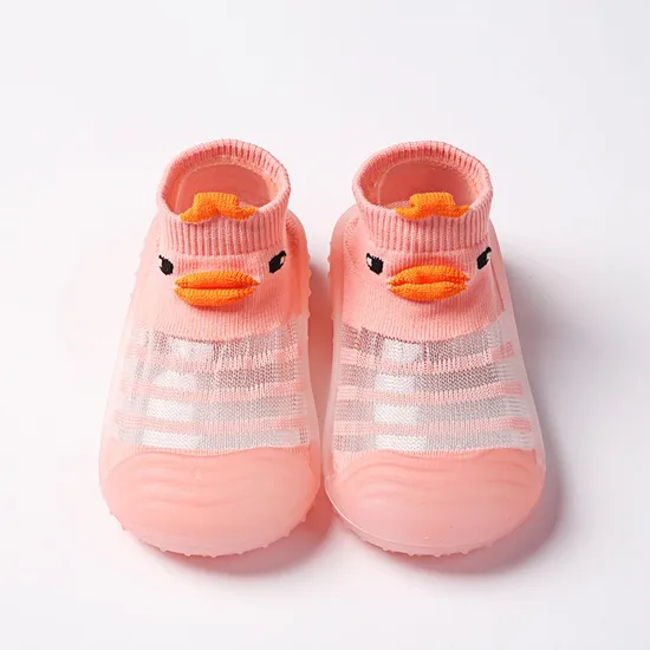 Spring Baby Walking Shoes Floor Mesh Shoes Soft Soles Non Slip Children Socks