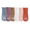  Organic Anti Slip Non Skid Anti Split Baby Kid Grip Socks for Children with Gift Box