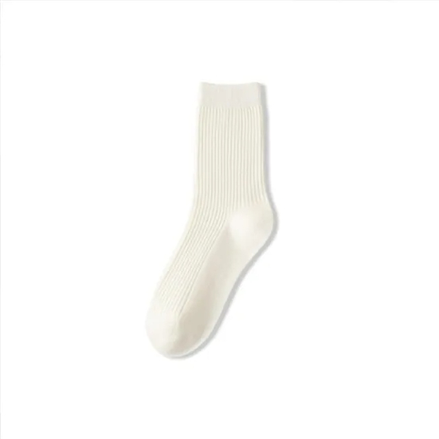 Versatile Men′s Crew Socks, Antibacterial and Moisture-Wicking for Business Casual