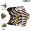 Wholesale Custom Design Women Crew Warm Winter Cozy Thick Soft Wool Socks