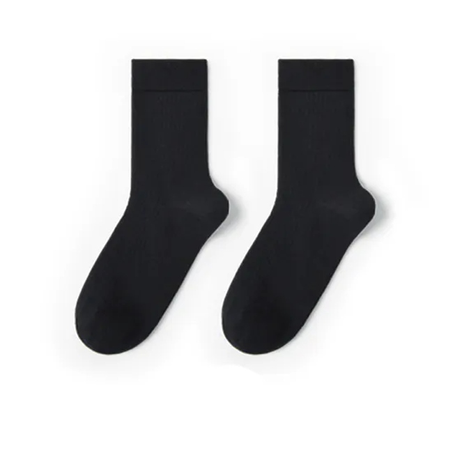 Mens Winter Business Crew Socks Performance Cotton Cushioned Colorful Socks