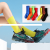 Factory Direct Selling Embroidery Logo Golf Socks Premium Cotton Sports Socks Colorful Men s Golf Socks