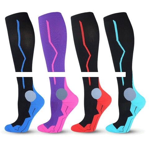Sports socks long tube sports hosiery terry sox sports compression stockings