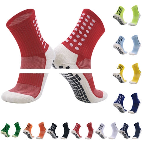 Enhanced Football Crew Socks Non Slip Design Cushioned Sole for Sports