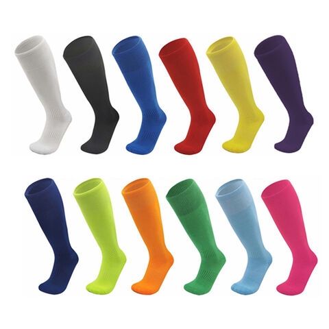 High Grade Knitted Football Socks for Kids and Adults Casual Training Crew Style Breathable and Size Free for Cycle Usage