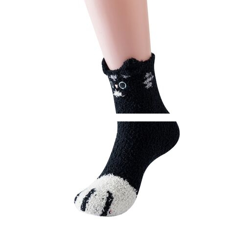 Hot Sell Cute Wind Fluffy Socks Support Customized Logo Socks Crew Sports Socks