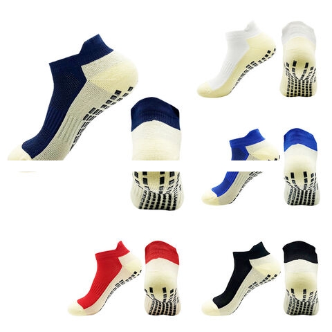 Unisex Grip Socks Ankle Socks Non Slip Soccer Socks for Men Anti Slip Hospital Socks Grippers Non Skid Training Athletic Socks