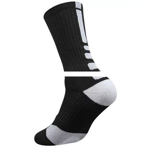 Profession Custom Colour Add Thickness Basketball Crew Towel Bottom Socks Outdoor Sports Socks For Unisex