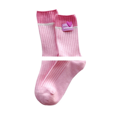 Autumn And Winter Custom Cotton Knitting Sweet Style Socks Women s Socks Sports Colourful Crew Socks