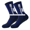 Wholesale Pink Purple Tape Design Grip Socks Anti Slip Football Socks