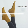 Source Factory five finger socks Lace yoga socks comfortable non slip custom grip logo Pilates women s socks
