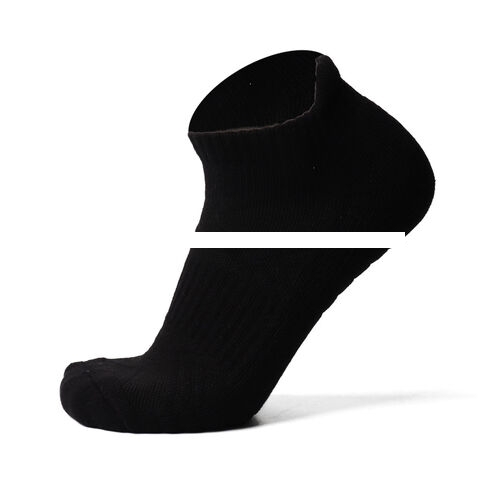 Hot sale Short tube jacquard anti slip running socks exercise workout running