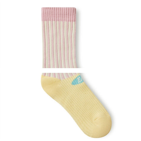 Supplier Winter Add Thickness Sports Women s Socks Striped Crew Socks Women s Colour Socks