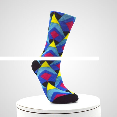 Best selling Personalized Custom Running Oem Socks Sublimation Polyester Sport Socks