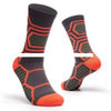 Hot Sell Personality Style Mesh Breathable Comfortable Custom Knitting Design Logo Sport Cycling Sports Socks