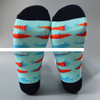 High Quanlity Breathable Custom Colour Golf Camping Running Sports Socks For Wholesale