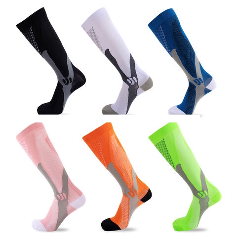 Pressure Socks Men Women Professional Sports Socks Outdoor Cycling Fitness Elastic Football Custom Logo Socks