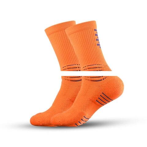 Men s mid length quick drying and wear resistant loop socks with thickened towel socks