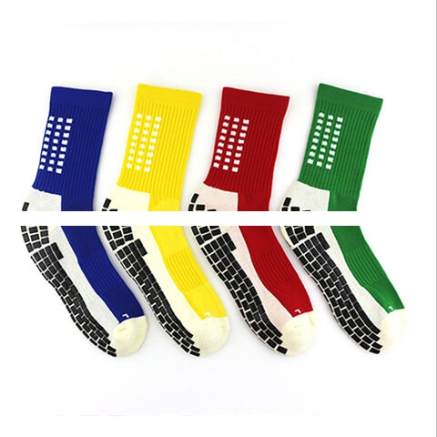 Cheap Price Custom Anti Slip Mid Calf Running Long Cycling Grip Sport Socks