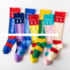 High Quality Women Compression Socks Jacquard Letter Design Suppot Custom Logo Long Sport Socks
