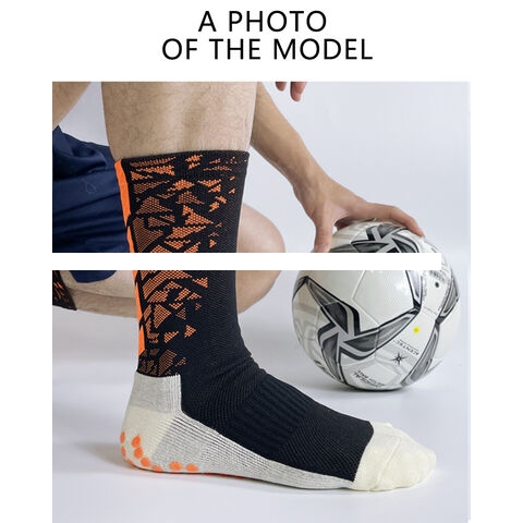 Breathable Anti Slip Soccer Socks with Compression Support
