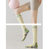 Long yoga socks Pressure socks sports non slip design to protect the calf warming comfortable customized logo Pilates socks