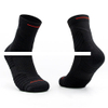Men s mid length breathable mesh quick drying pure cotton fashionable sports socks