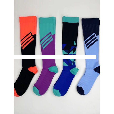 Breathable Performance Sports Socks with Compression for Men and Women