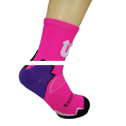 SwiftwickTrail Running, Cycling Crew Socks, Firm Compression Fit