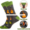 Custom Woven Logo Multi Style Unique Golf Gifts Golfing Men Socks For Golfers