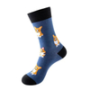 Low MOQ Factory Price Custom Cotton Mens Business Socks