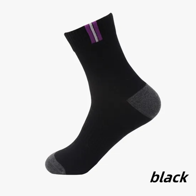 OEM Calcetines De Negocios PARA Hombre High Quality Custom Classic Design Pattern Business Men Socks