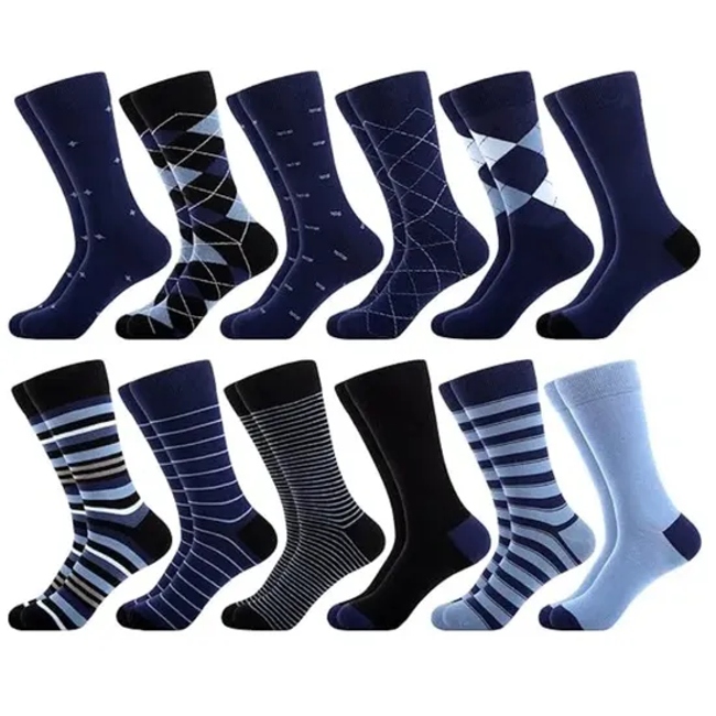 Cotton Men Business Brand Premium Quality Dress Gym Sports Office Breathable Sweat-Absorbent Design Custom Socks