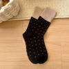 Newborn Baby Socks Autumn and Winter New Wide Mouth Loose Toe Baby Socks Cute Cartoon Boneless MID Cotton Socks