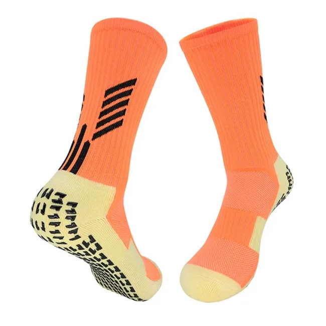 Customized Football Socks for Men with Sweat Wicking and Thickened Towel Sole Elite Socks for Adults and Children′s Sports Socks