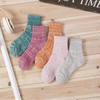 Adult Socks Wholesale Autumn and Winter New Ethnic Style Thick Needle Cotton Women′s Terry MID-Calf Socks