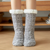Floor Socks Women Adults Padded Home Legwarmers Sleep Christmas Socks Snow Socks Slippers Carpet Socks