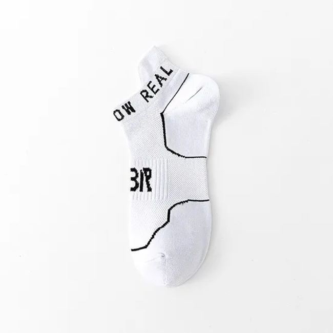 Socks Men′s Short Socks Summer Thin Cotton Socks Anti-Oduor Men Teenagers Boys Students Basketball Training Sports Boat Socks