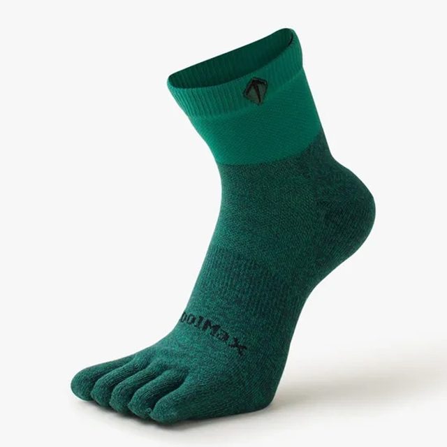 Customized Coolmax Quick Drying Fitness Marathon Sports Socks Five Fingers Split Toes for Men Women for Spring Autumn Running