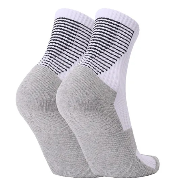 Customized MID Length Football Socks, Towel Soles, Cotton Soles, Anti Slip Strips, Thickened Sports Socks, Training Socks