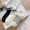 Socks Women′s Simple Letter Short Socks Spring and Summer Combed Cotton Women′s Boat Socks Fashion Hundreds of Students Sports Socks