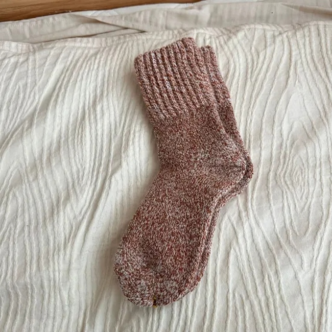 Winter Thickened Wool Pile and Thread Socks Children′s MID-Calf Socks Padded Thickened Warm Thick Couple Miscellaneous Colors Terry