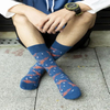 Classic Grey Men′s Cotton Socks Men Dress Official Socks Business Socks