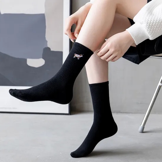 Human Made Pizza Embroidered Socks