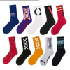 Xianghui Make Your Own Custom Logo 100% Cotton Chaussette Business Men Crew