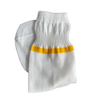 Premium White Glass Fiber Cosmetic Sock for Soft Skin Care